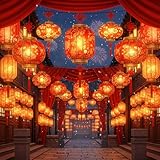 Chinese Calm Lanterns: Red & Gold Ambience & Traditional Lunar Relaxing Music Fire TV 2026