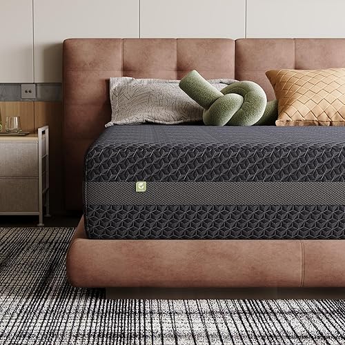 Miniatura 14 de Novilla Colchón Queen de espuma viscoelástica de gel Queen de 12 pulgadas para alineación espinal, apoyo sensible y comodidad refrescante para