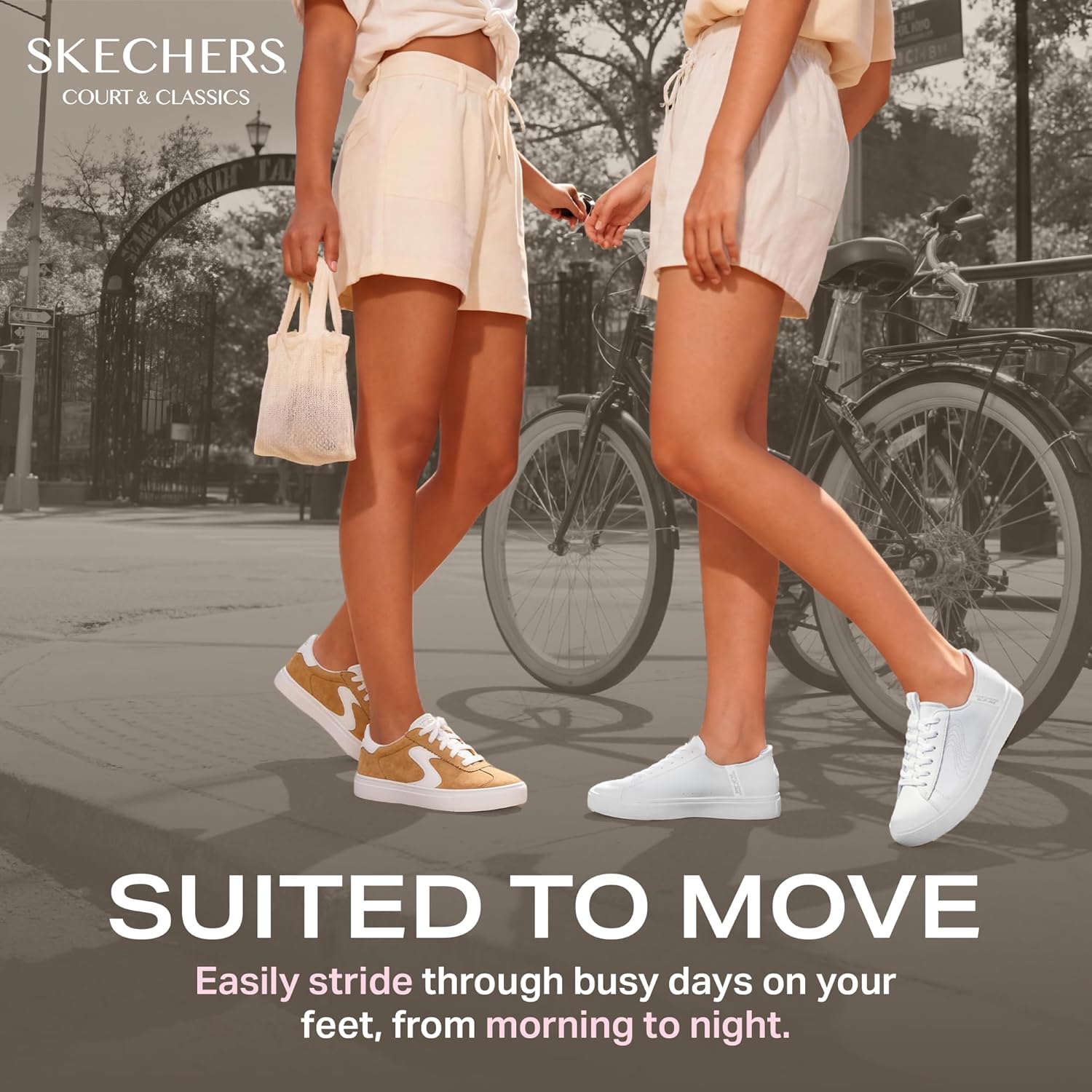 Skechers Womens Eden Lx-Royal Stride Hands Free Slip-ins Sneaker - Image 3