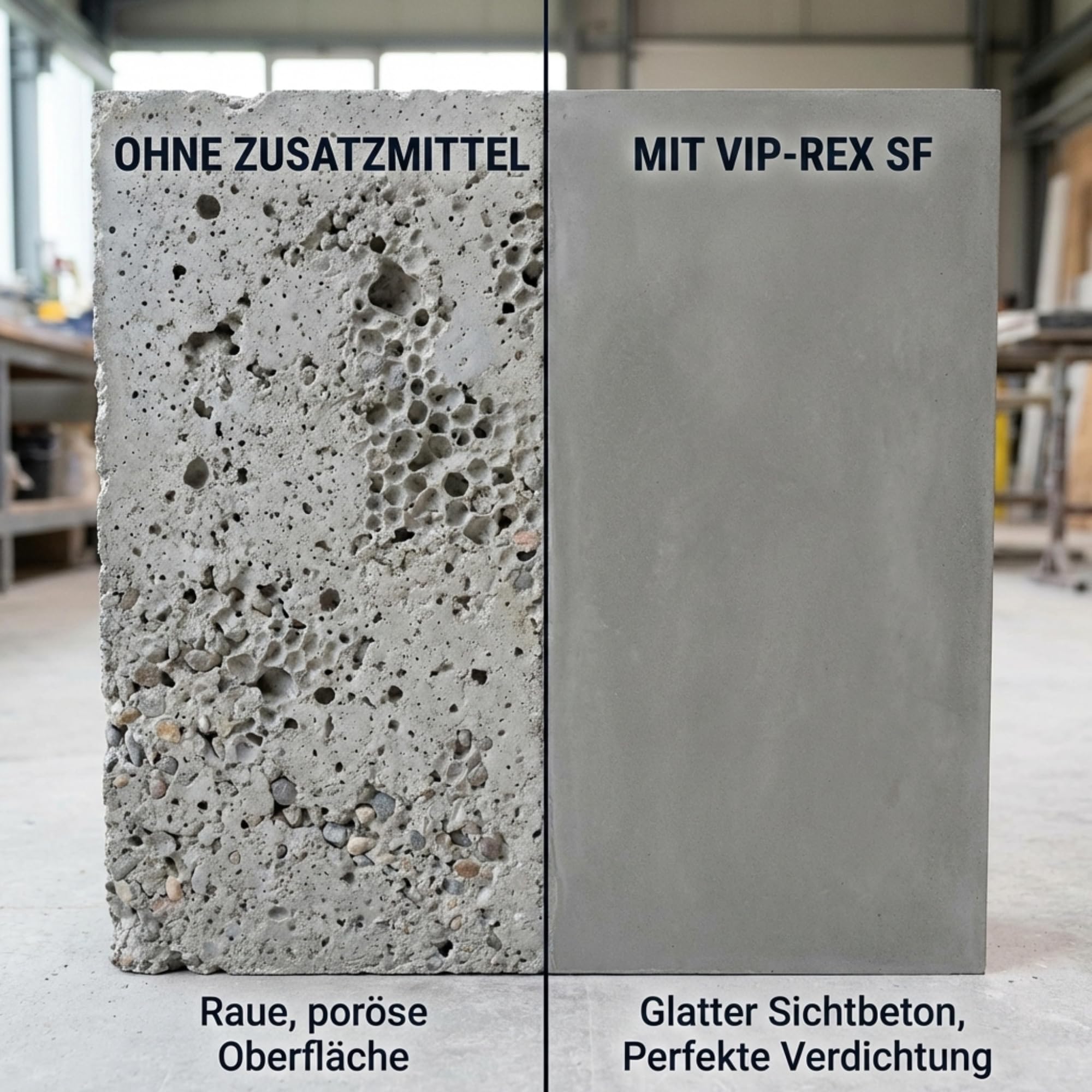 Superfließmittel Beton & Estrich, Betonverflüssiger konzentriert, 10 Liter | Betonzusatzmittel für Sichtbeton, Fundamente & Fußbodenheizung, senkt Wasserbedarf, erhöht Festigkeit & Frostbeständigkeit