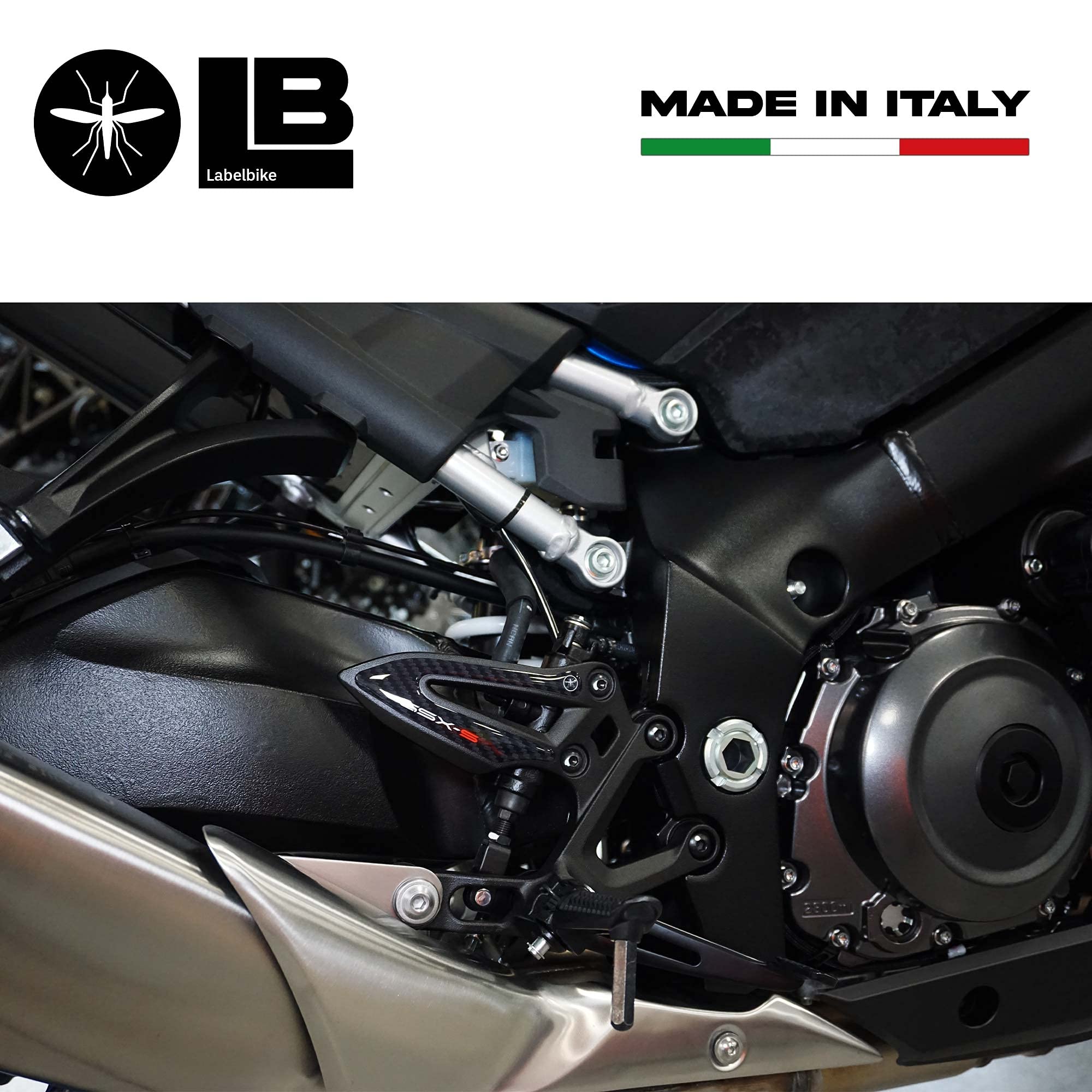 Labelbike 3D Stickers Side Protectors For Suzuki GSX-S 950 2021 - Made In Italy, Resin Coated, Scratch & Weather Resistant - View #14