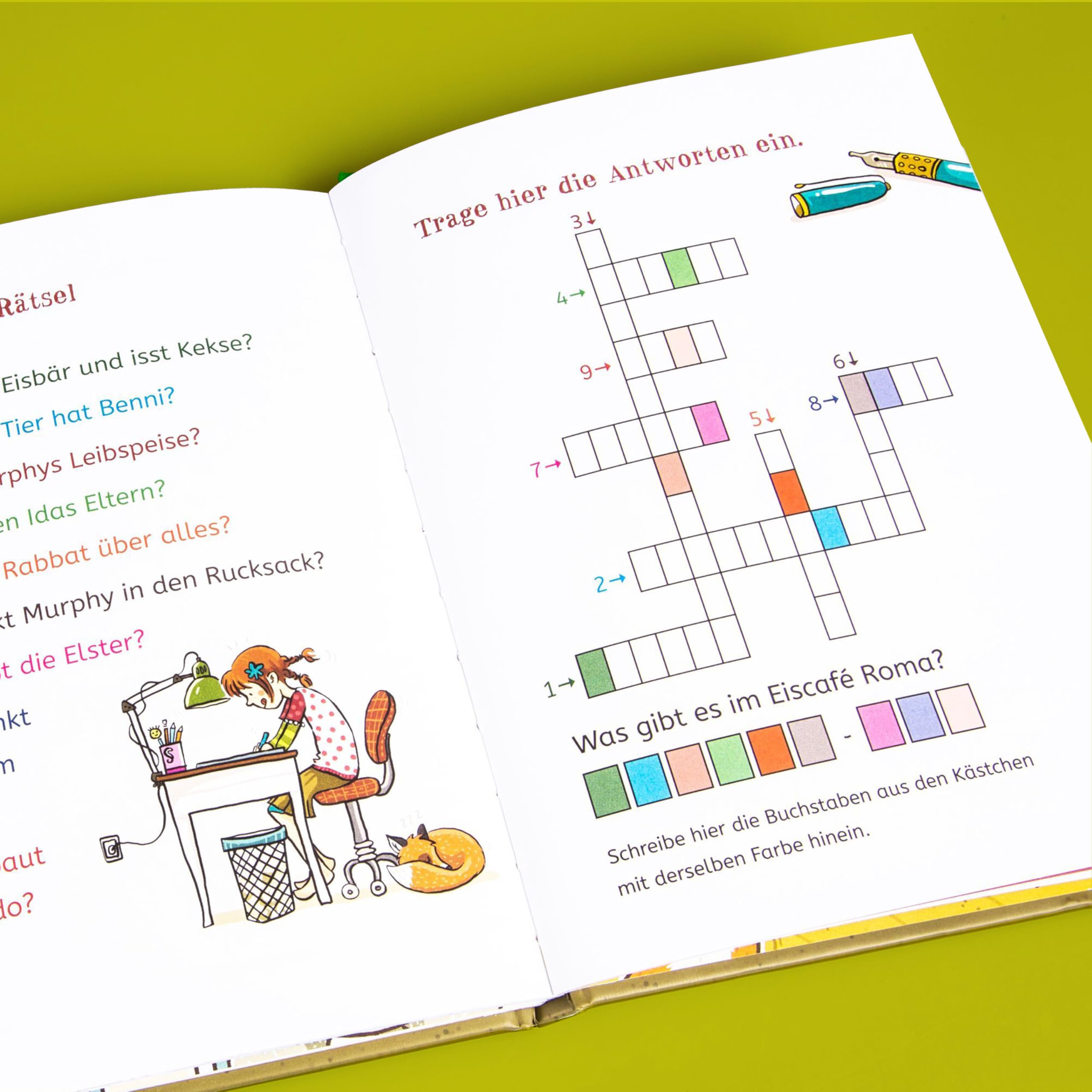 Die Schule der magischen Tiere ermittelt 1-6 – Erstleser-Buchset ab 6 Jahren mit exkl. Lesezeichen & Leichter Kinderkrimi mit Eisbär Murphy & Magischen Tieren – Ideal zum Lesenlernen & Schulanfang