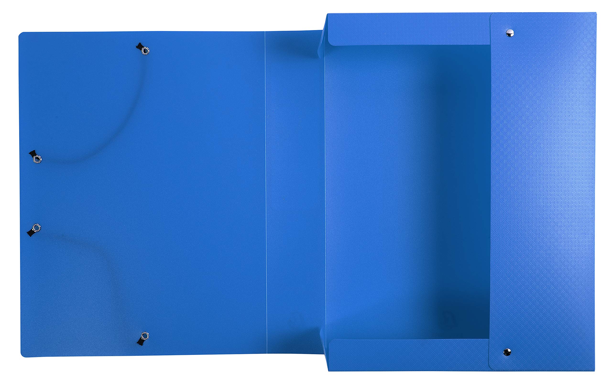 Carpeta De Proyecto Con Goma Exacompta - Color Azul, Ideal Para Organizar Documentos Y Archivos