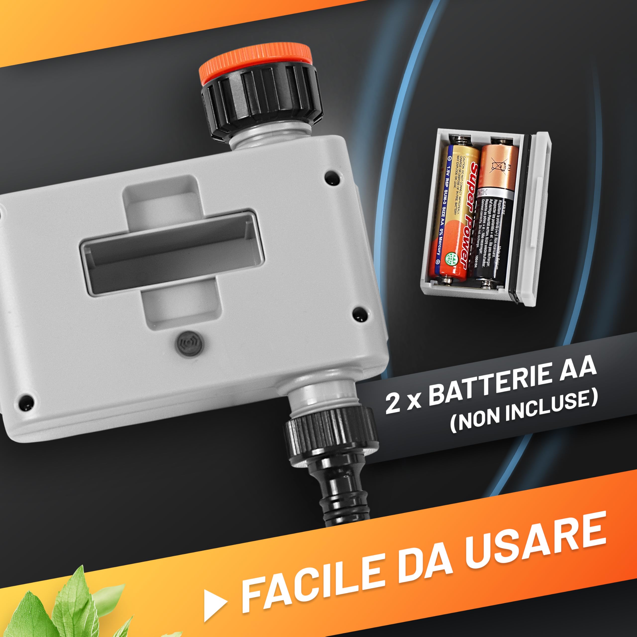 GRÜNTEK Centralina per irrigazione (Timer Automatico)