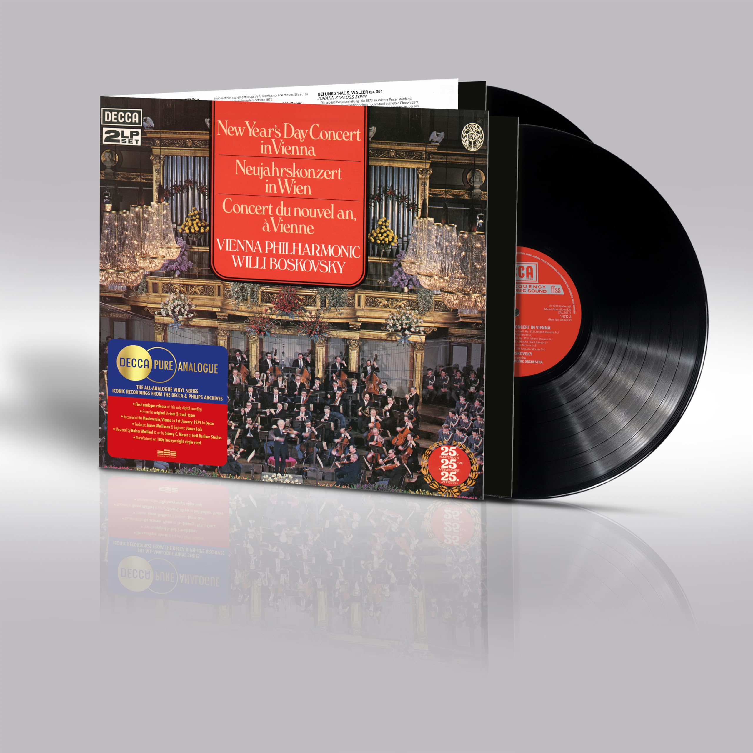 New Year's Day Concert in Vienna (Decca Pure Analogue Series)[180g