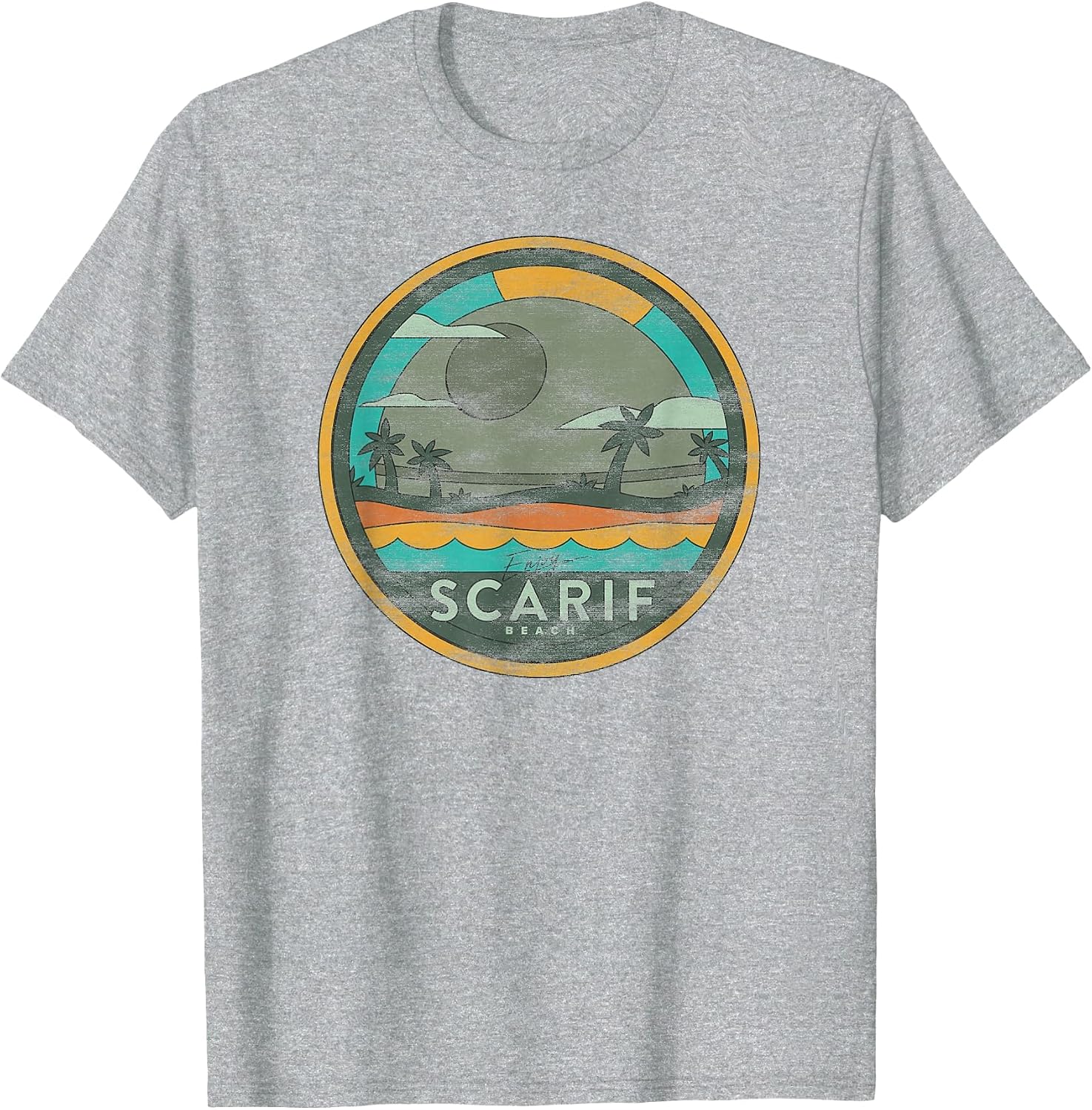 Star Wars Enjoy Scarif Beach Vacation Vintage T-Shirt