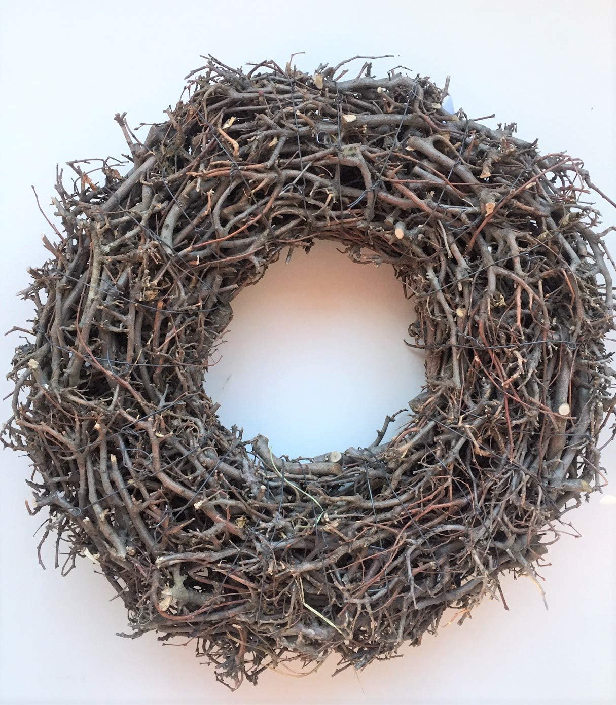 Türkranz Bonsaiholz Blumenkranz Kranz Blütenkranz Wandkranz Tischkranz Dekokranz, Verschiedene Größen (30 cm)