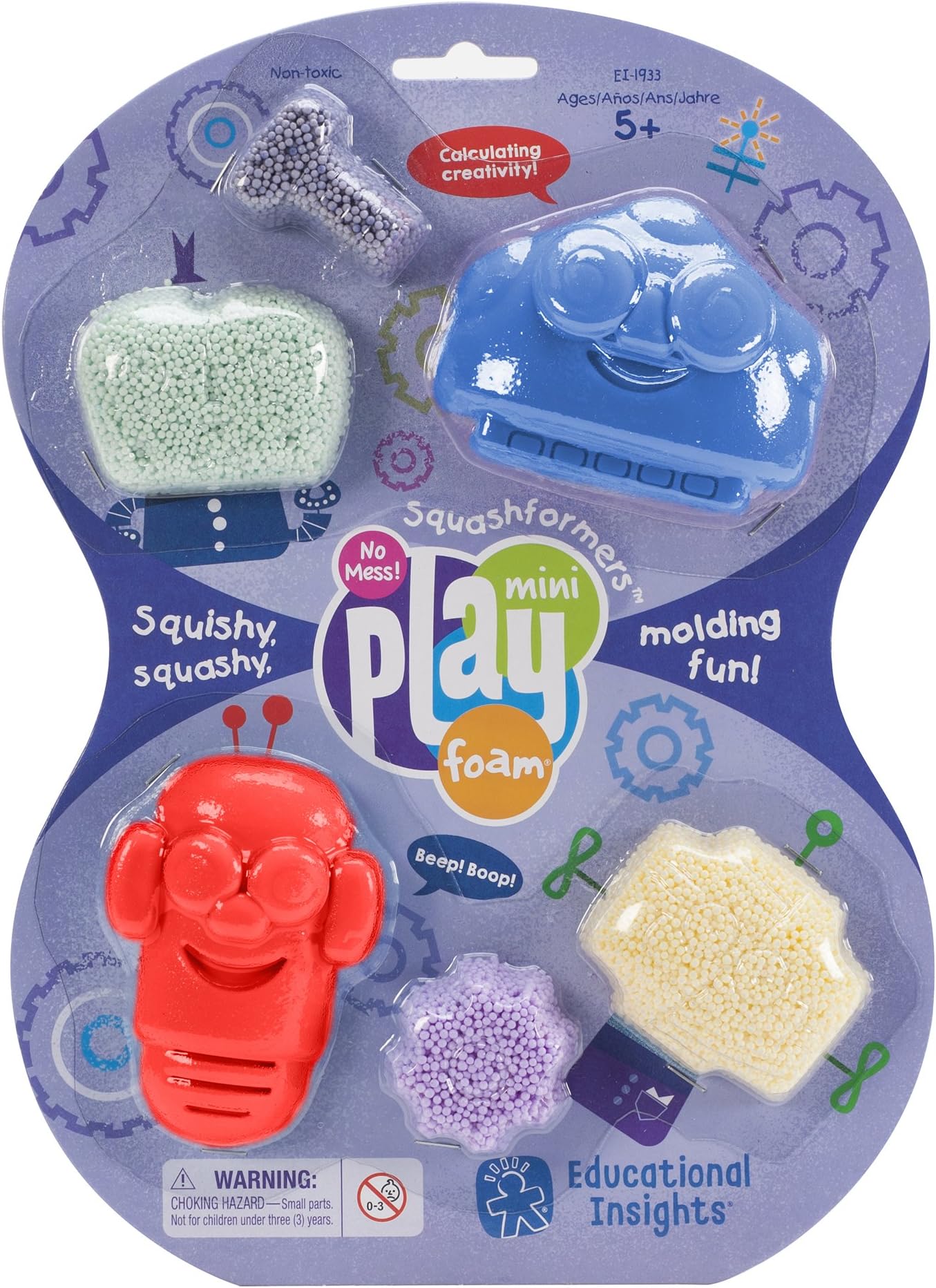 Playfoam® Squashformers™ Robots