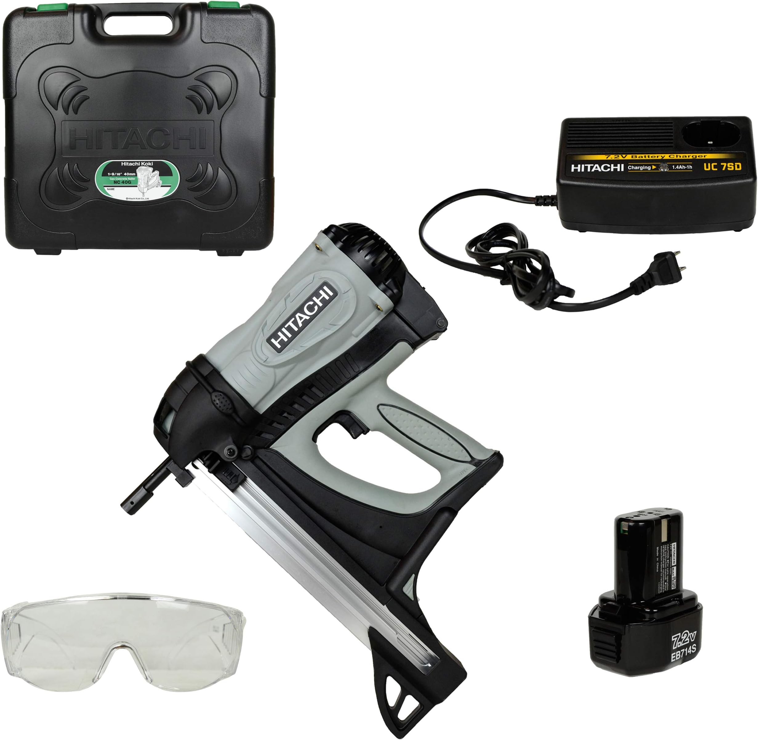 Hitachi NC40G Cordless Gas Concrete Nailer