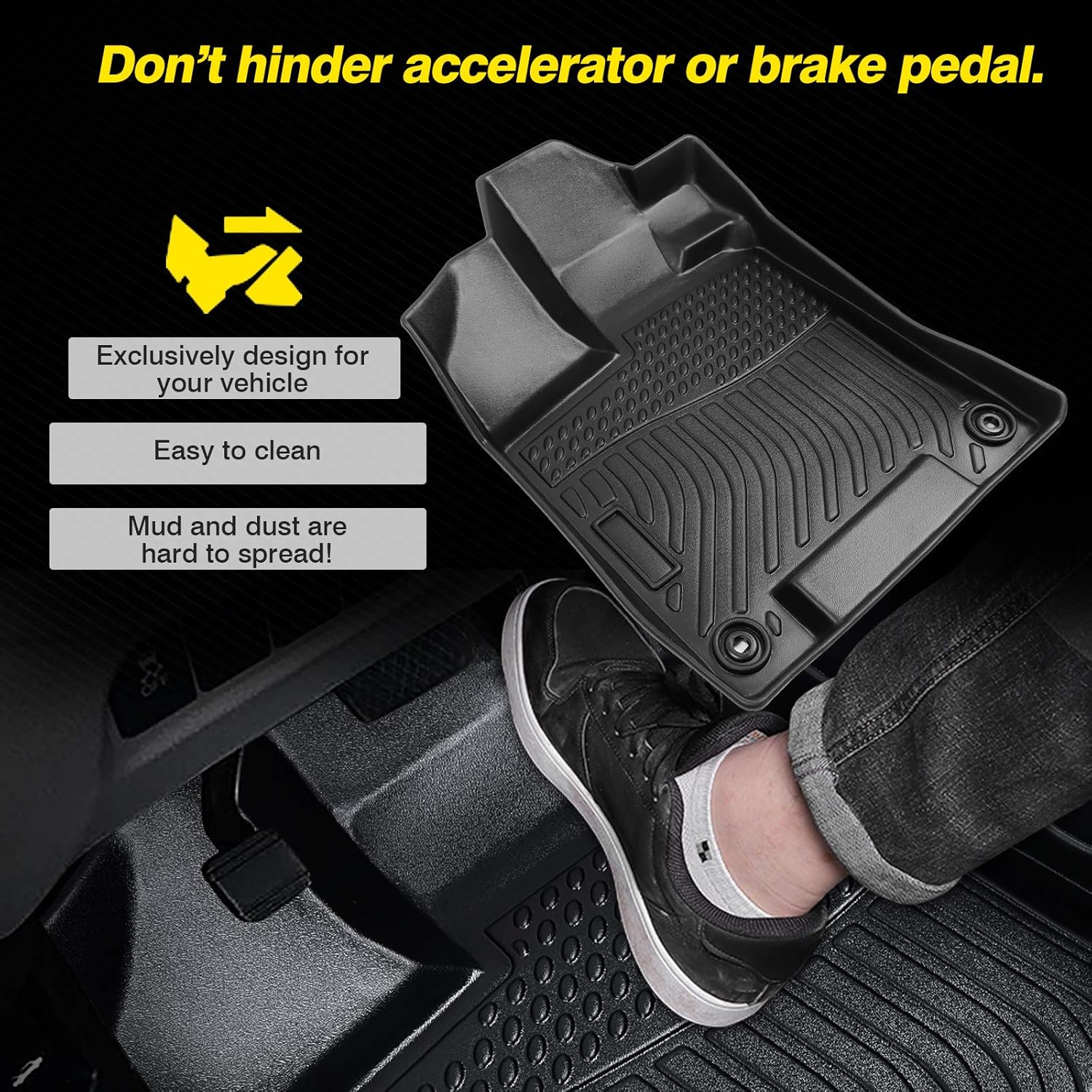 Gеt Dіѕсоunt оƒƒеr Cartist Custom Fit for Floor Mats 2016-2022 Honda Pilot 1st & 2nd Row All Weather High Edge Floor Liners TPO Odorless Car Carpet Protector