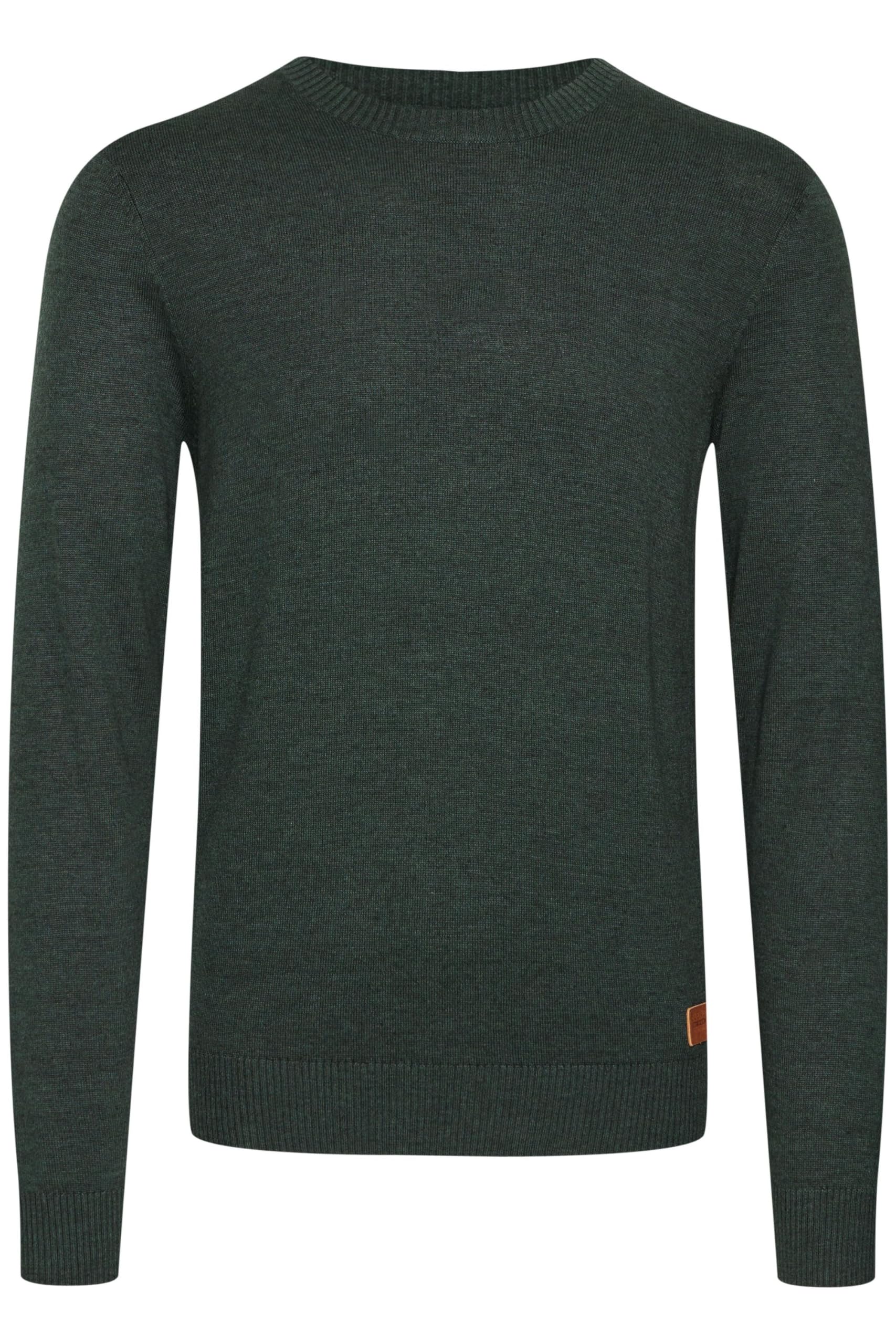 Blend BHLars Herren Strickpullover Feinstrick Pullover mit Rundhals-Ausschnitt Baumwollmischung Regular fit