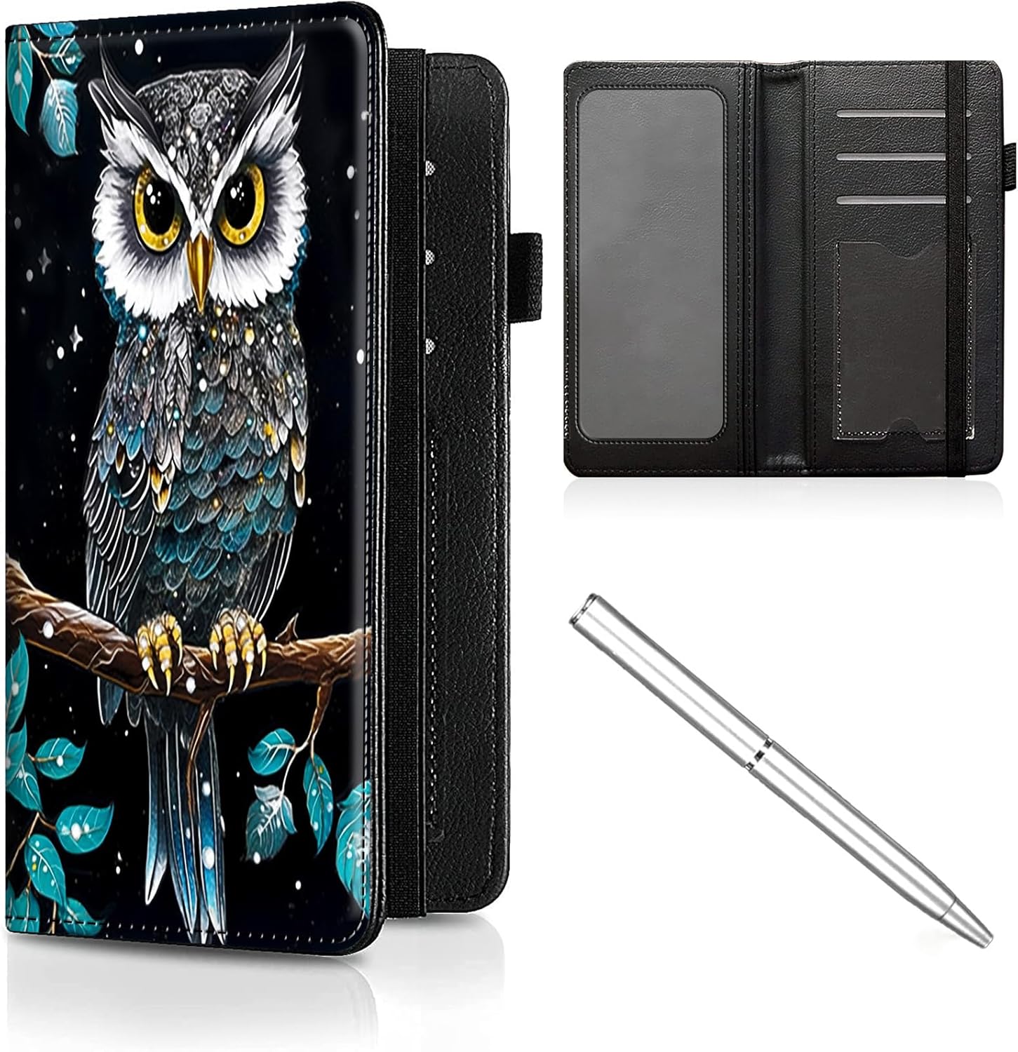 Amazon.com: CheckBook Cover for Women Men,Personal Checkbook and ...
