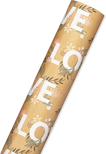 Miniatura 4 de American Greetings Paquete de papel de regalo reversible de 175 pies cuadrados para bodas, despedidas de soltera, compromisos, aniversarios y todas