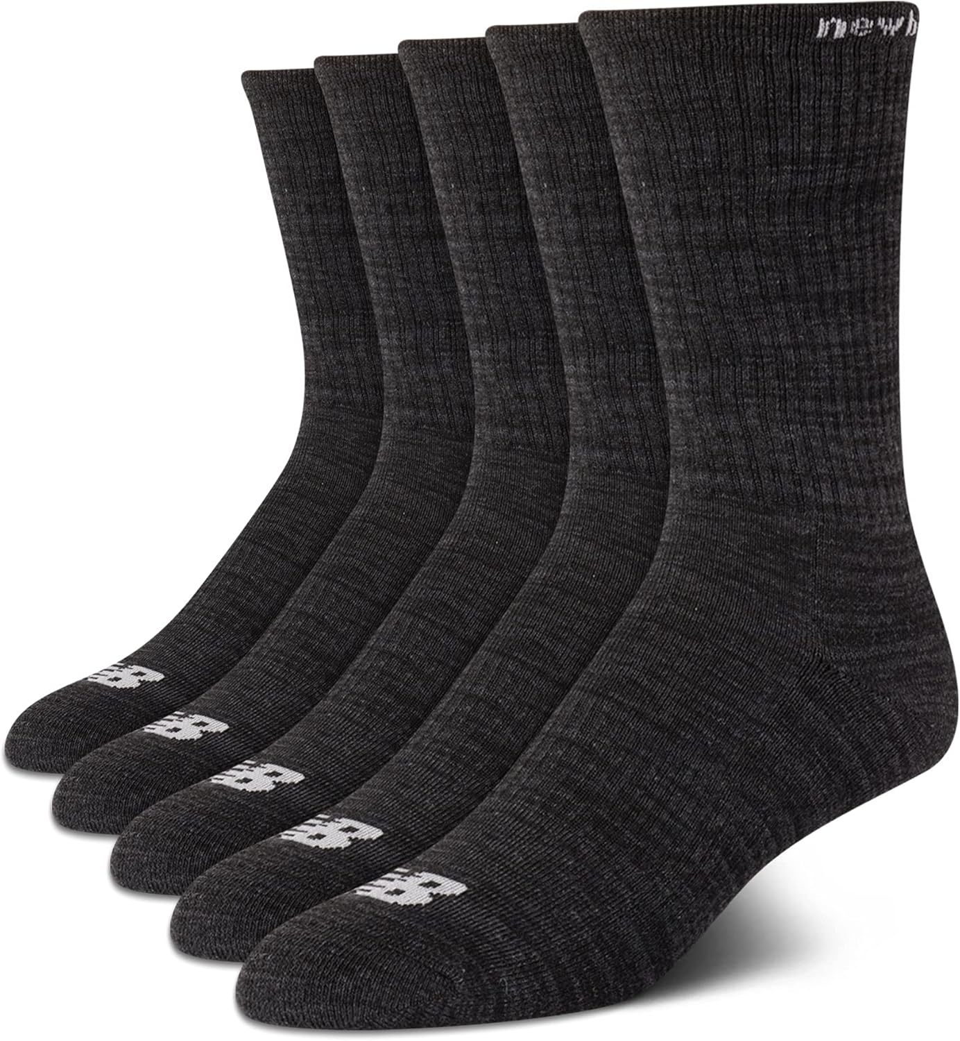 New Balance Men's Athletic Arch Compression Cushion Comfort Crew Socks