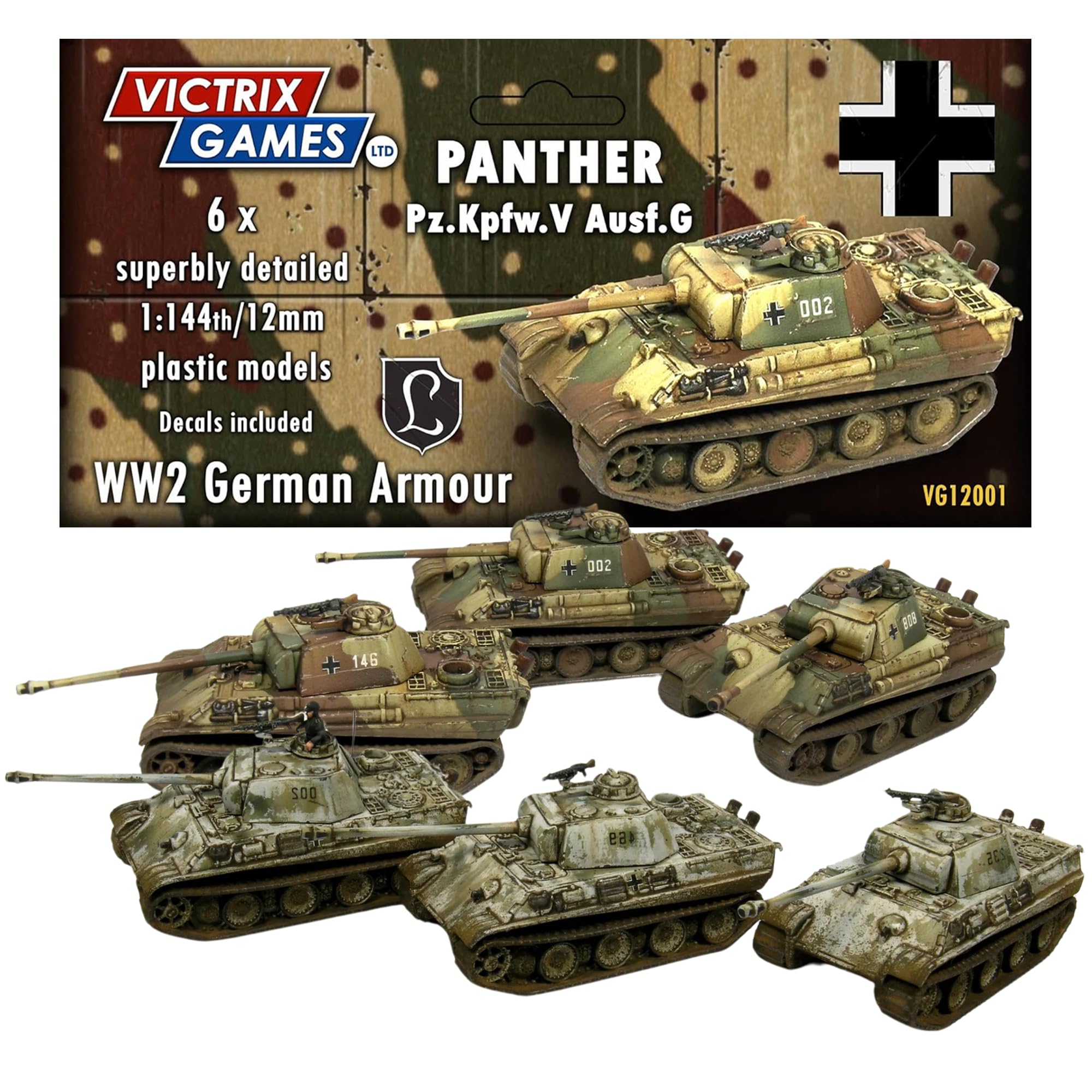 Amazon | Wargames Delivered - Victrix Panther Ausf Gタンクセット