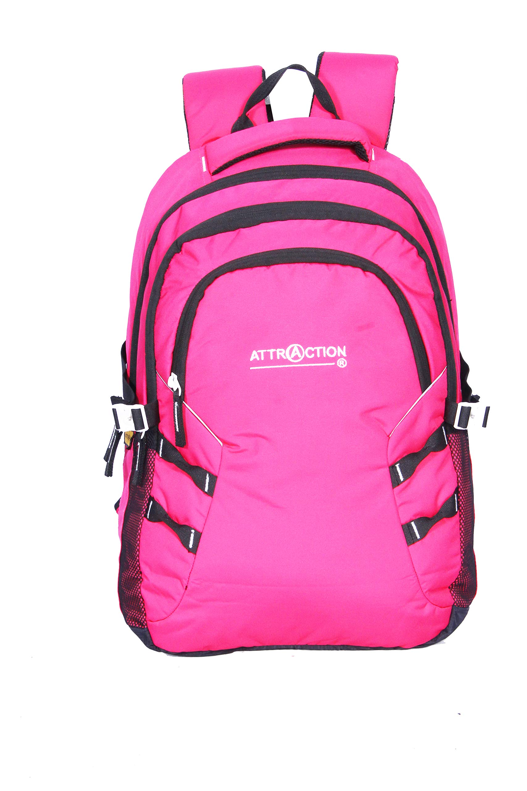 See full amazon price history chart for Attraction 45L Large Polyester Laptop Backpack with 3 Compartments and Rain Cover (Pink) Attraction 45L Large Polyester Laptop Backpack with 3 Compartments and Rain Cover (Pink) (B08S1ZKHDG) Amazon Price History, Amazon Price Tracker