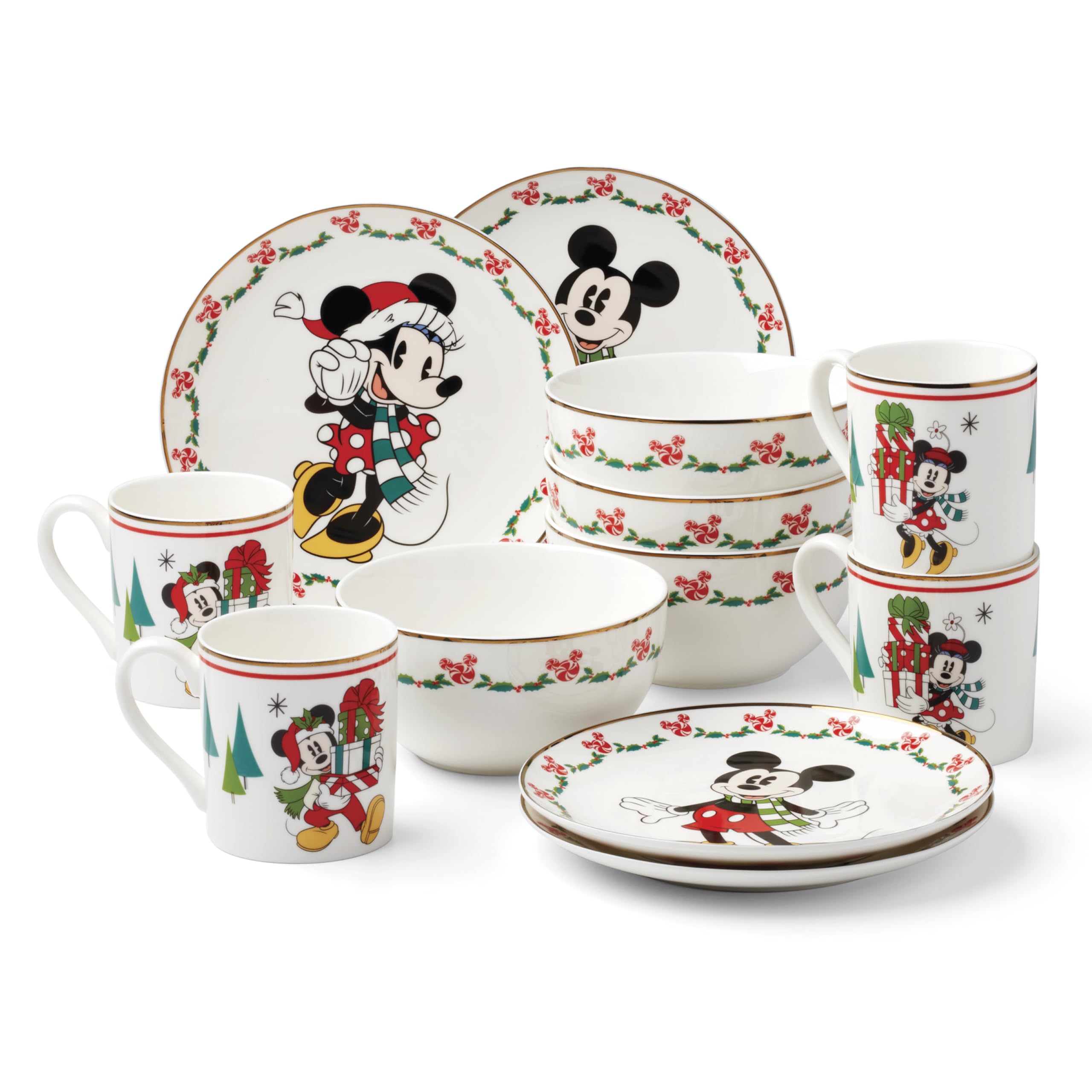 Amazon.com: Lenox Disney Holiday Serveware Collection – 12-Piece