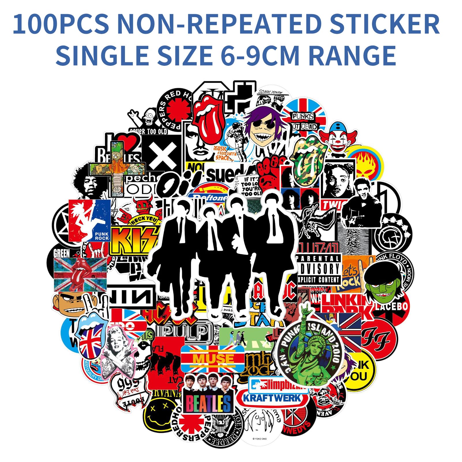 Rock and Roll Music Stickers - Image 2