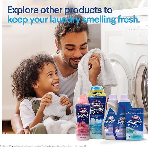 Miniatura 7 de Clorox Fraganzia - Detergente líquido para ropa con aroma a océano, compatible con todas las lavadoras de carga frontal y superior, compatible con