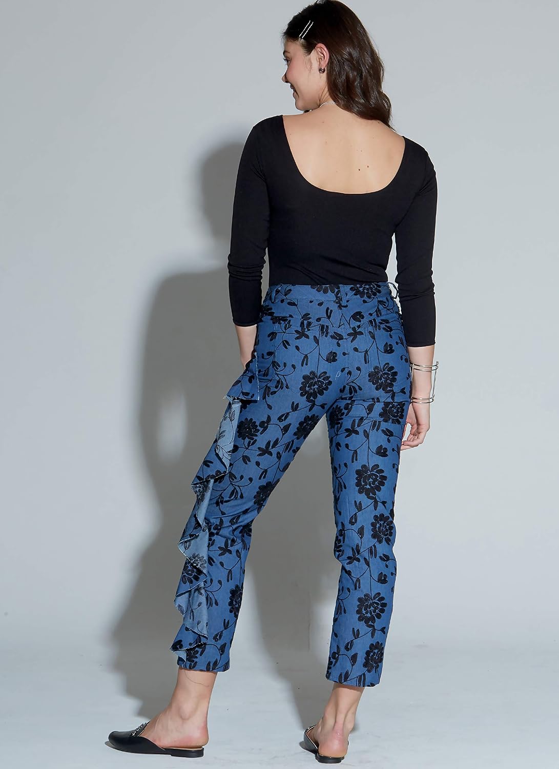 McCall's Patterns McCall's M7814 Women's Bell Bottom and Straight Fit Pants Sewing Patterns, Plus Sizes 18W-24W, 18W-20W-22W-24W