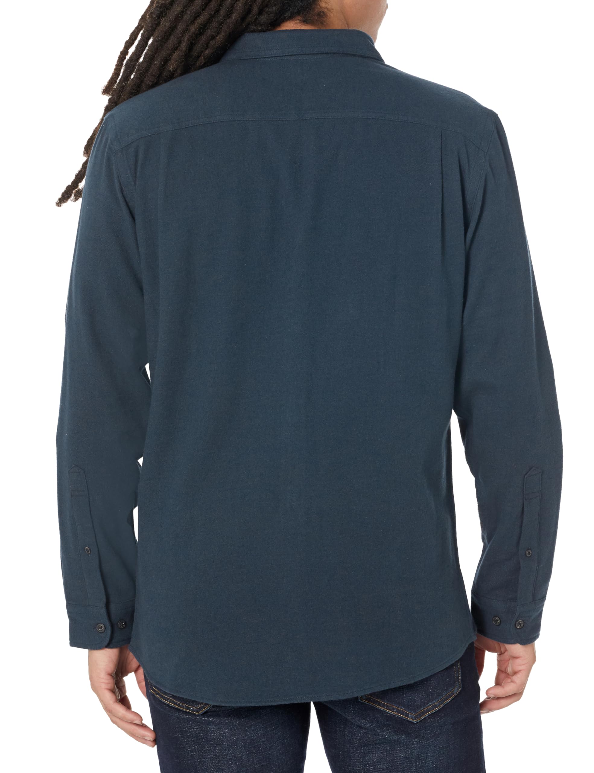 Amazon Essentials Camicia in Flanella vestibilità Regolare a Maniche Lunghe con Due Tasche Uomo