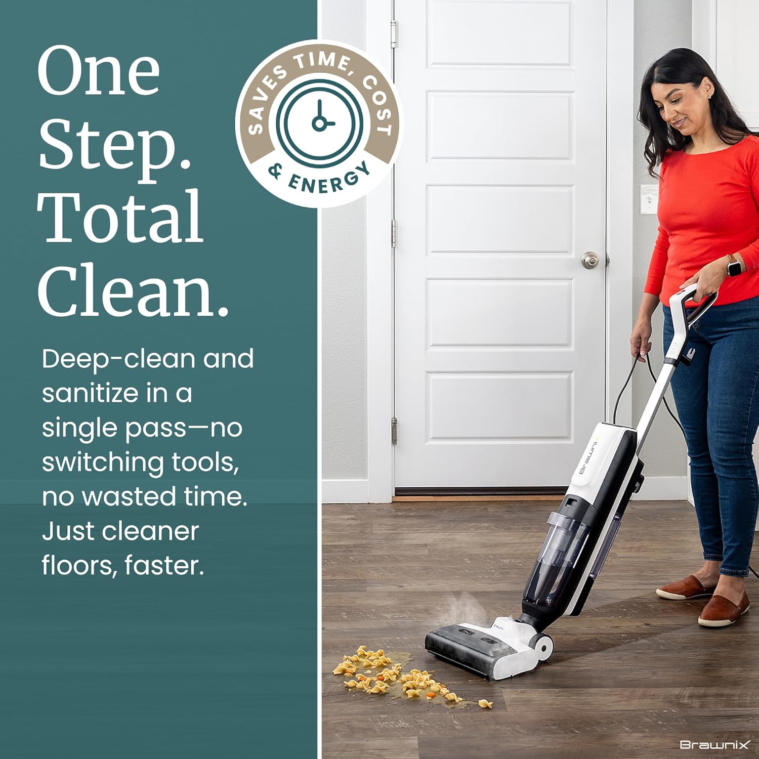All-in-One Steam & Vacuum Cleaner