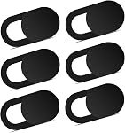 Webcam Cover 0.03in Ultra Thin (3 Packs), iRush Web Camera Cover for Laptop, Desktop, PC, Macboook Pro, iMac, Mac mini, Computer, Smartphone, Protect Your Privacy and Security, Strong Adhesive