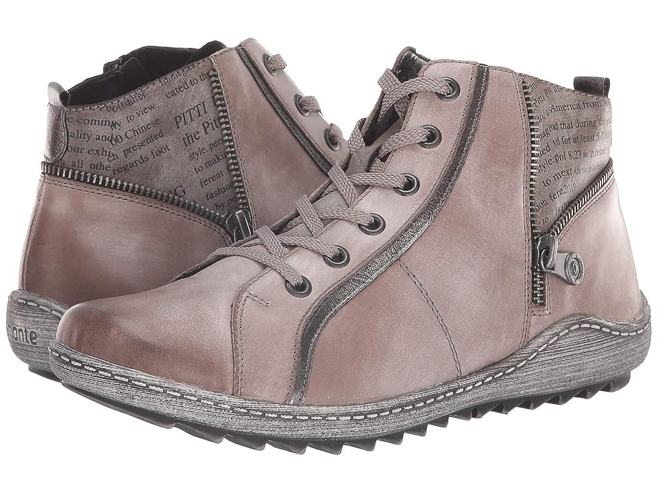 

Rieker R1472 Liv 72 (Grau/Altsilber/Cigar/Black) Women's Shoes