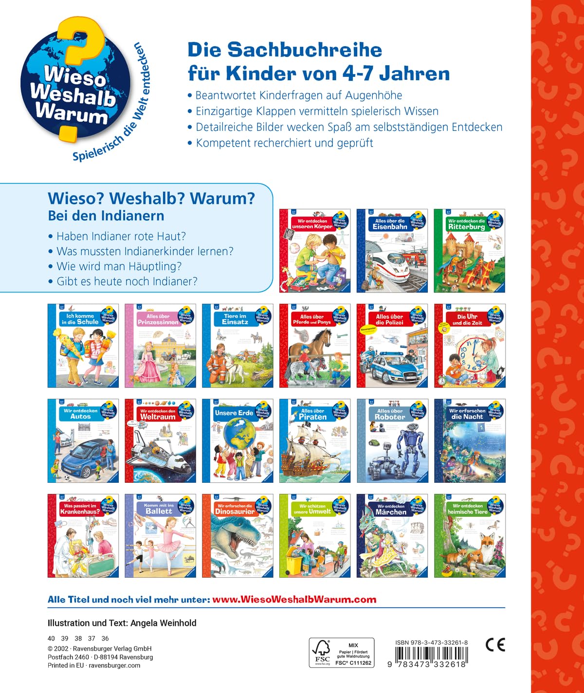 Wieso? Weshalb? Warum?: Bei den Indianern