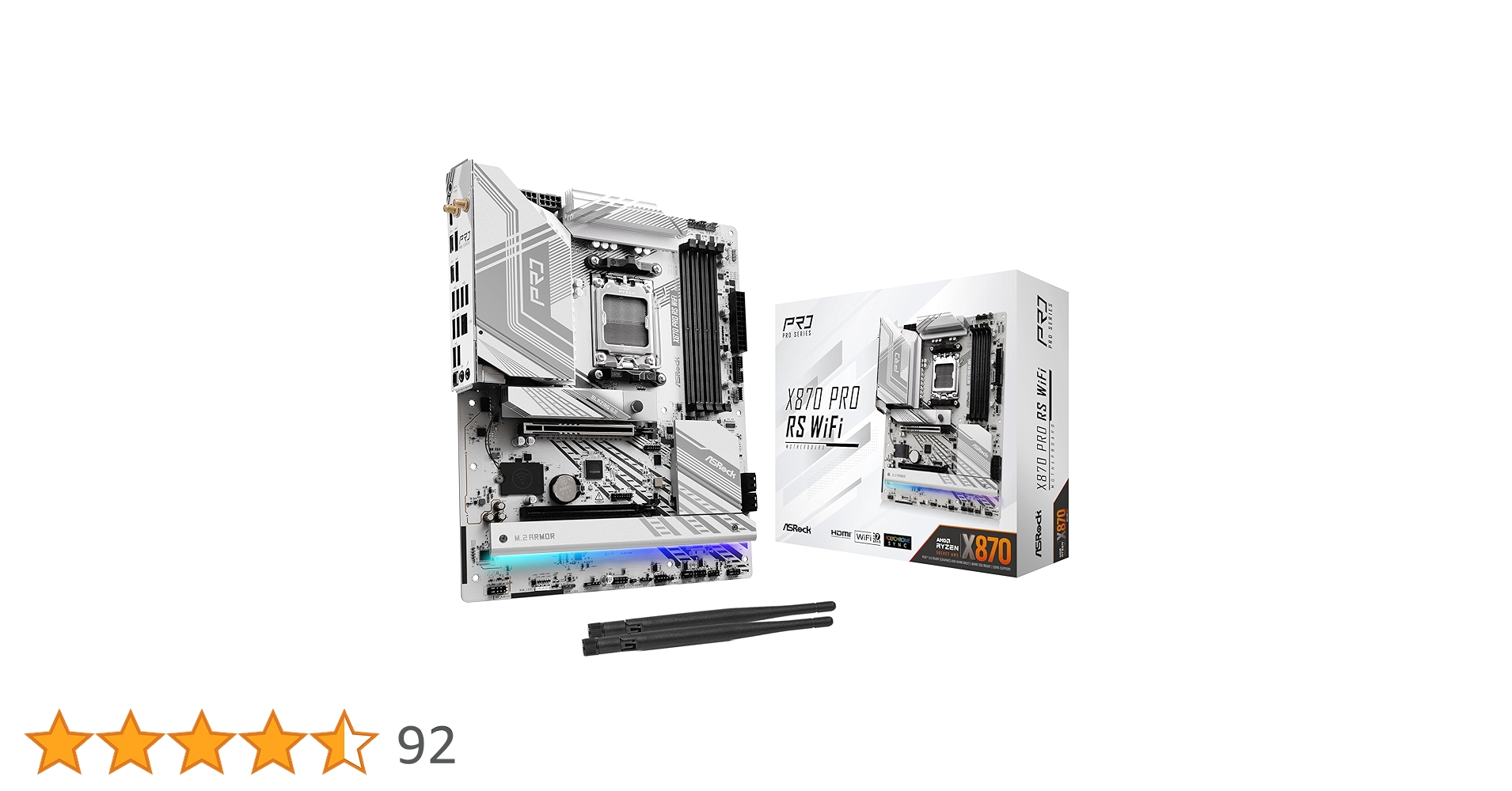 Amazon | ASRock マザーボード X870 Pro RS WiFi AMD Ryzen 9000