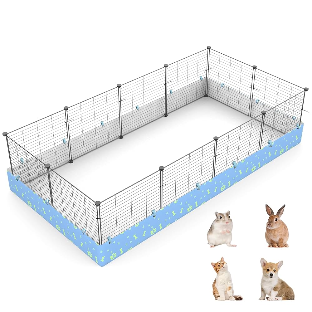 ギニーピッグ GINT PIGGU　確認用 Amazon.com : MODESLAB Guinea Pig Cages with Liner, 8-Sqft