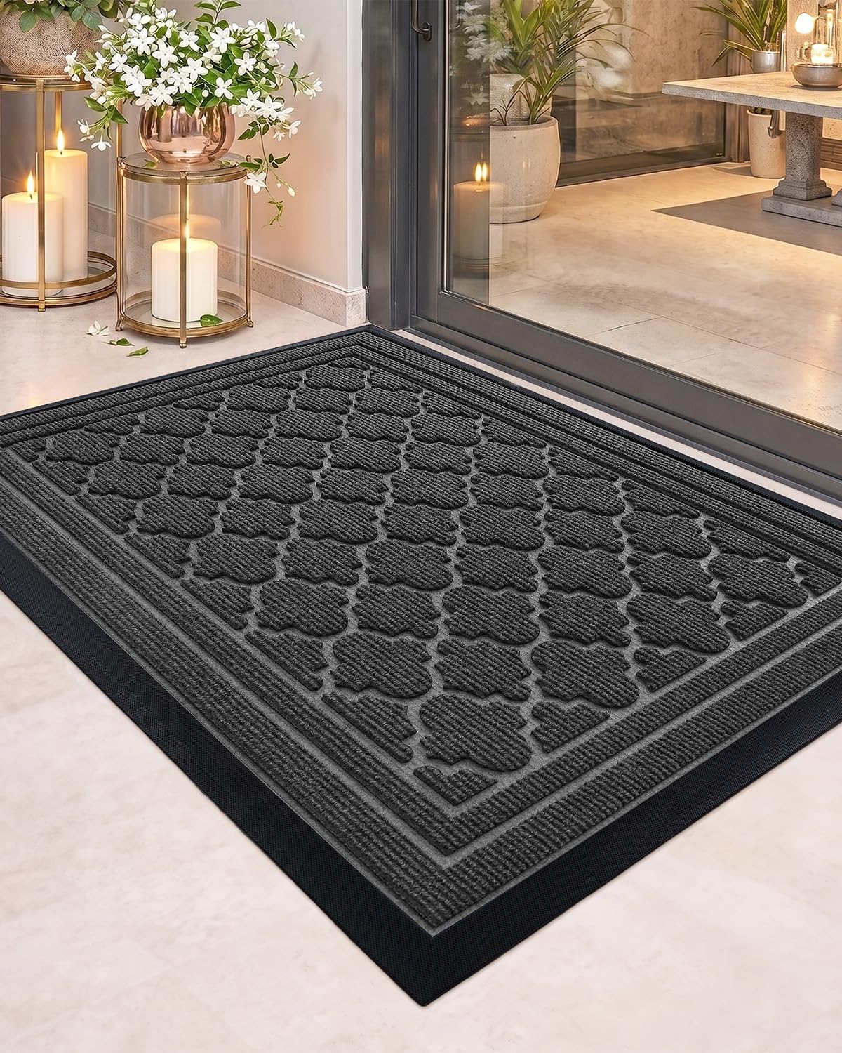 Amazon.com : Color&Geometry Front Door Mat Outside Entrance, 24