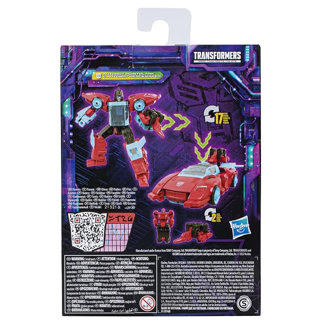 Foto 4 de 8 de Transformers Juguetes Generations Legacy - Figuras de Autobot Pointblank y Autobot Peacemaker Deluxe Class