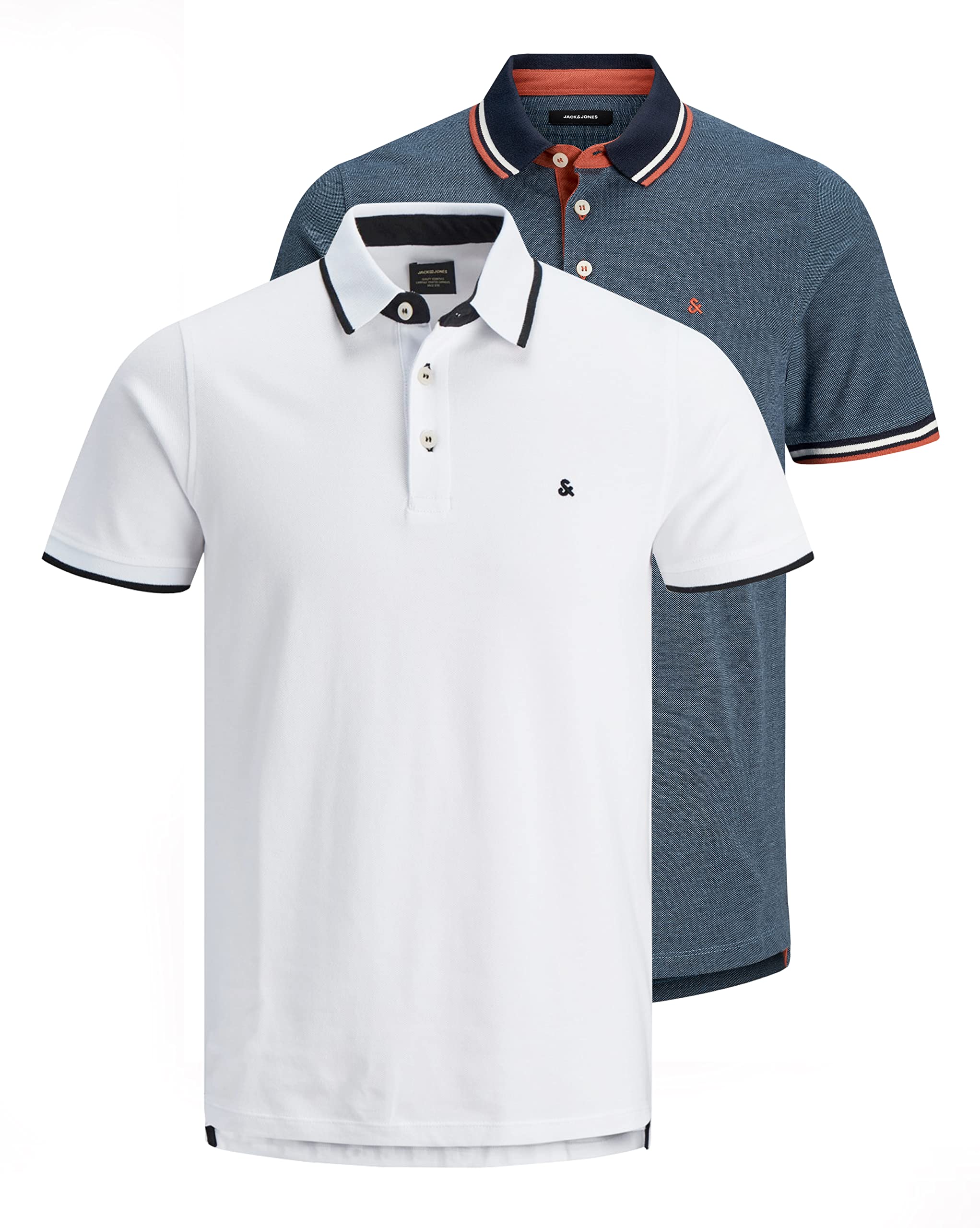 Jack & Jones Jjepaulos Polo SS Noos Polo Hombre (Pack de 1) — view 34