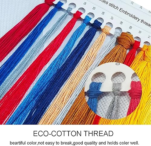 Miniatura 3 de Dimension Kits de punto de cruz sellados gama completa de kits de bordado para principiantes, kit de bordado para principiantes, kits de punto de