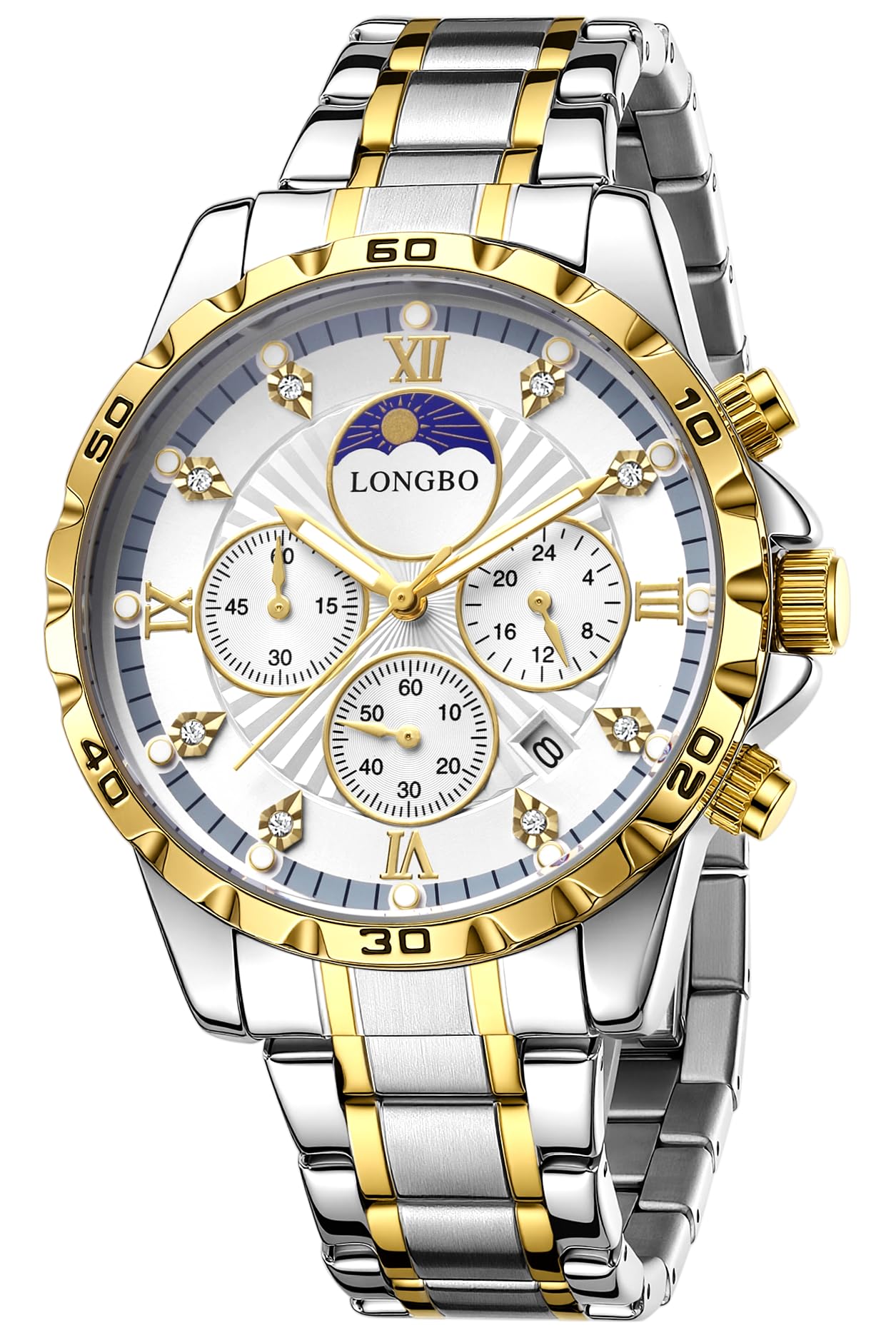 Diplomat 83701 Chronograph Analog Watch for Men with 42 mm Dial, Functional Sub-Dials, Luminous Hands & Stainless Steel Bracelet | Men | Office, Business, Formal & Gifting-image-30