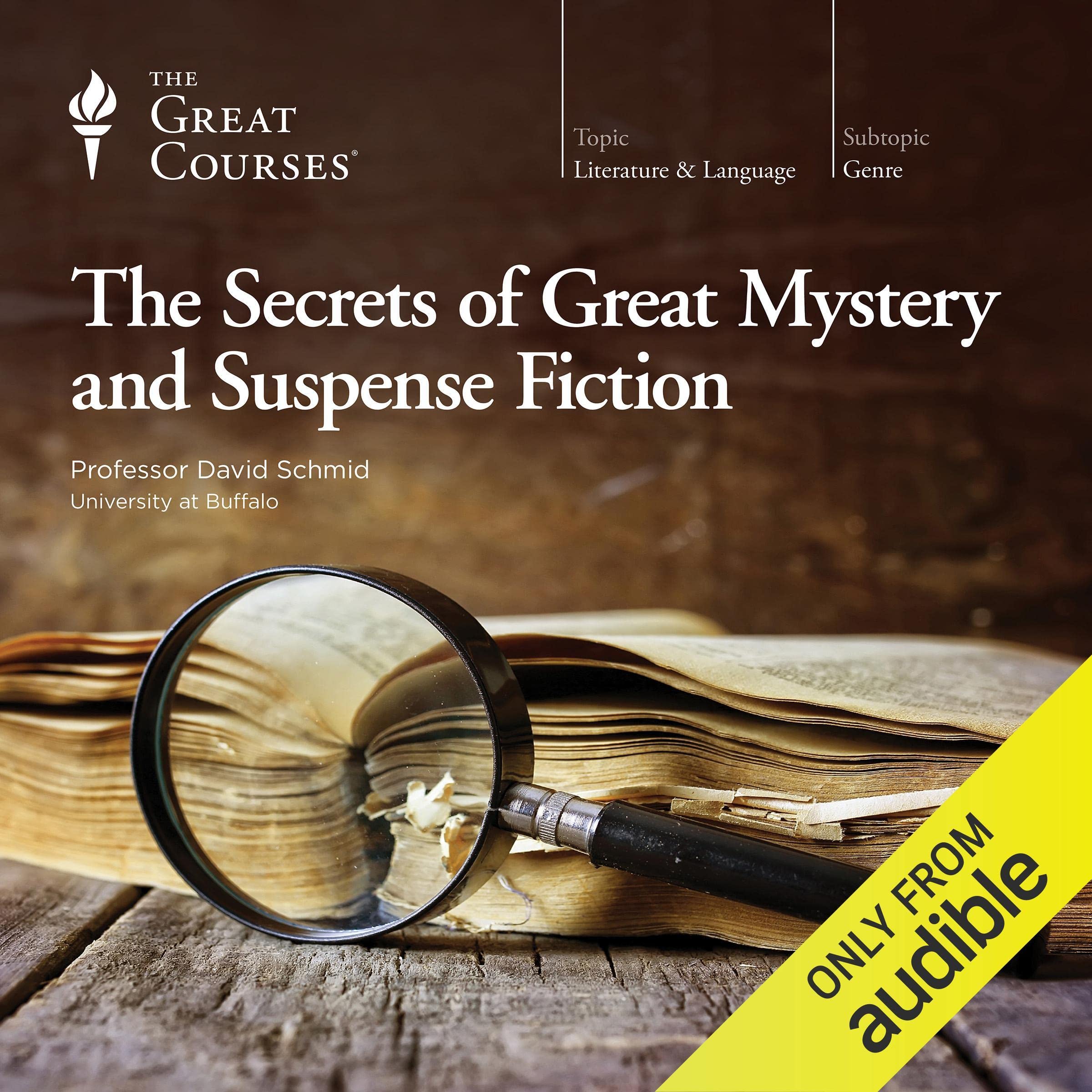 Cover art for The Secrets of Great Mystery and Suspense Fiction