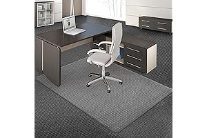 BesWin Clear Chair Mat for Carpeted Floors 60 x 48