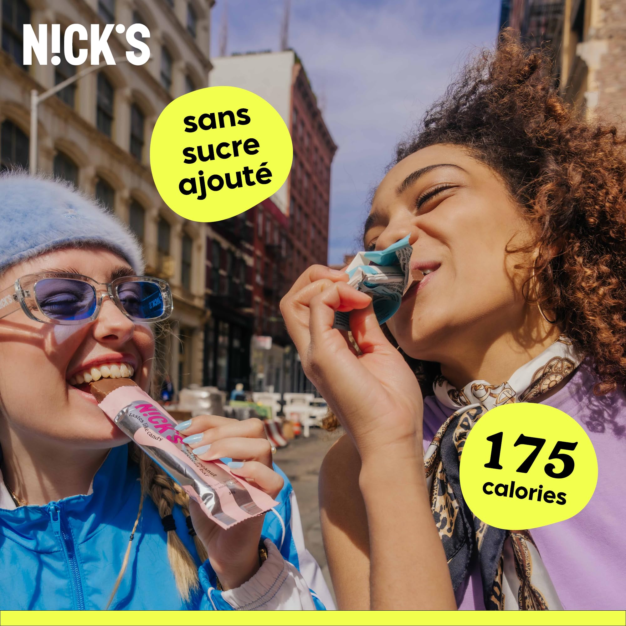 NICKS Barre Keto Noix de Coco au Chocolat Sans Sucre Ajouté, Sans Gluten, Sans Huile de Palme, 175 Calories, 2 g Glucides nets, Low carb Coconut chocolate bar (15x40g)
