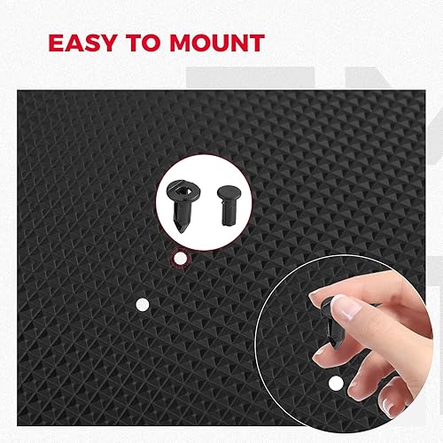 Miniatura 4 de KEMIMOTO Protectores de barro UTV compatibles con Talon 1000R 2019+ 1000X 2020+ Talon 1000X-4 UTV, guardabarros, guardabarros, guardabarros, 1000