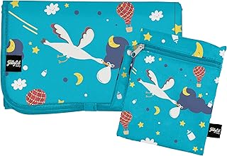 JollyEst® Baby Changing Mat Portable | Extra Large 70cm x 55cm | Travel Changing Mat | New Born Baby Essentials | Toddler Travel Essentials | Changing Table Topper