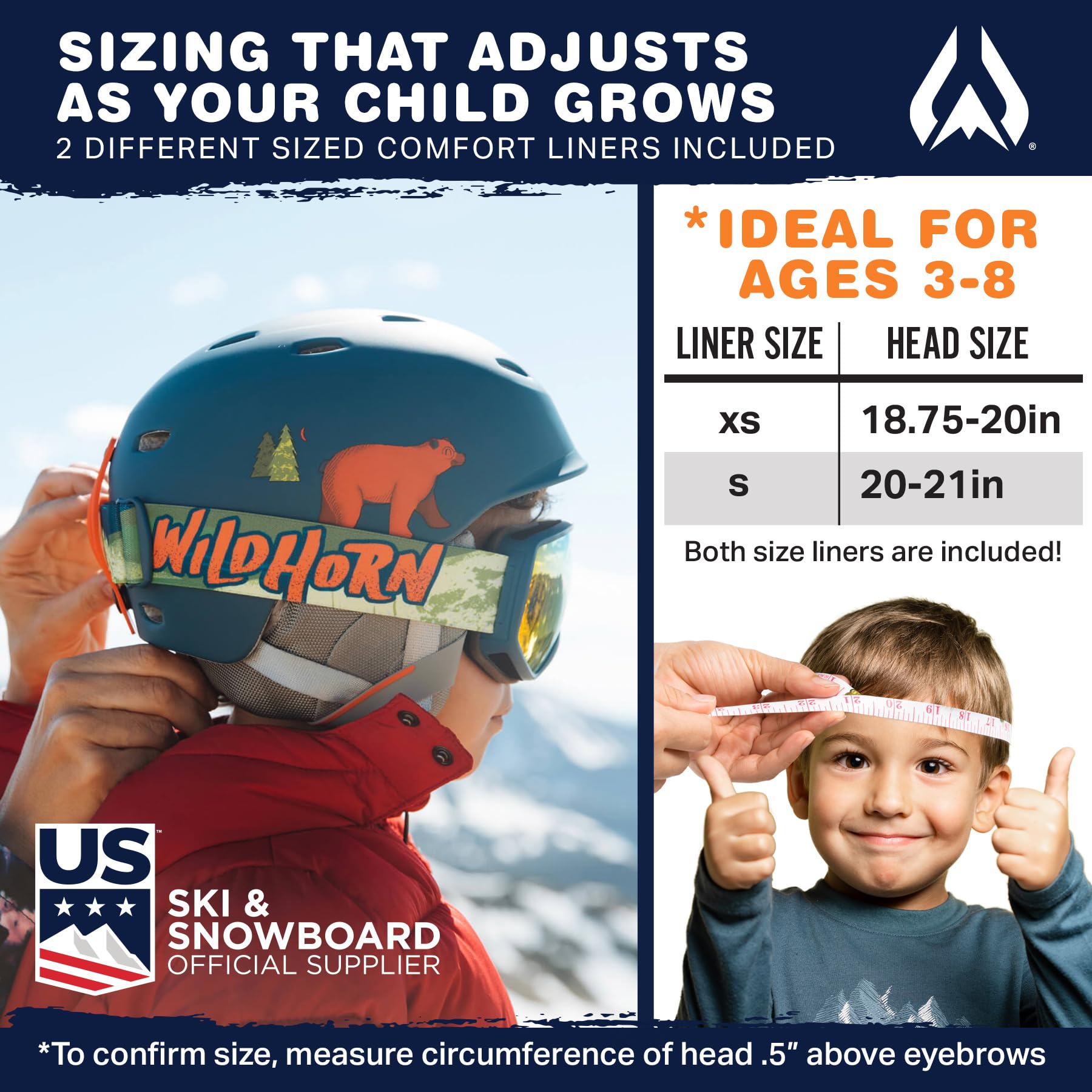 Amazon | T-LUCOOKスノー&スキーヘルメット ゴーグル付き キッズ用