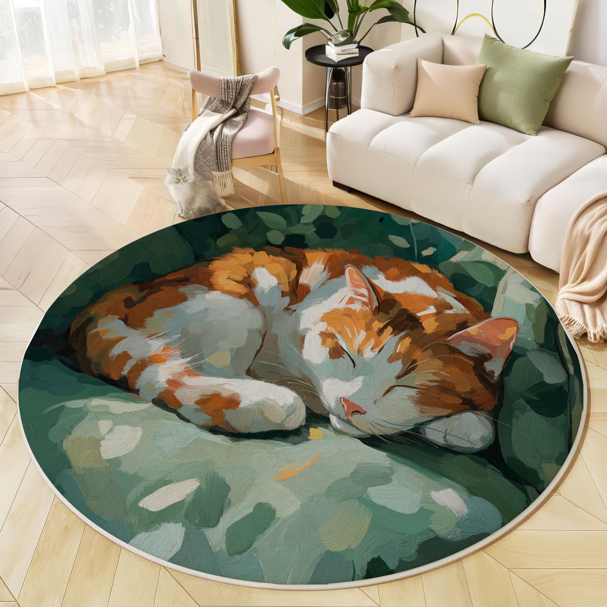 Tapis de chambre antidérapant et doux pour protéger et décorer le sol