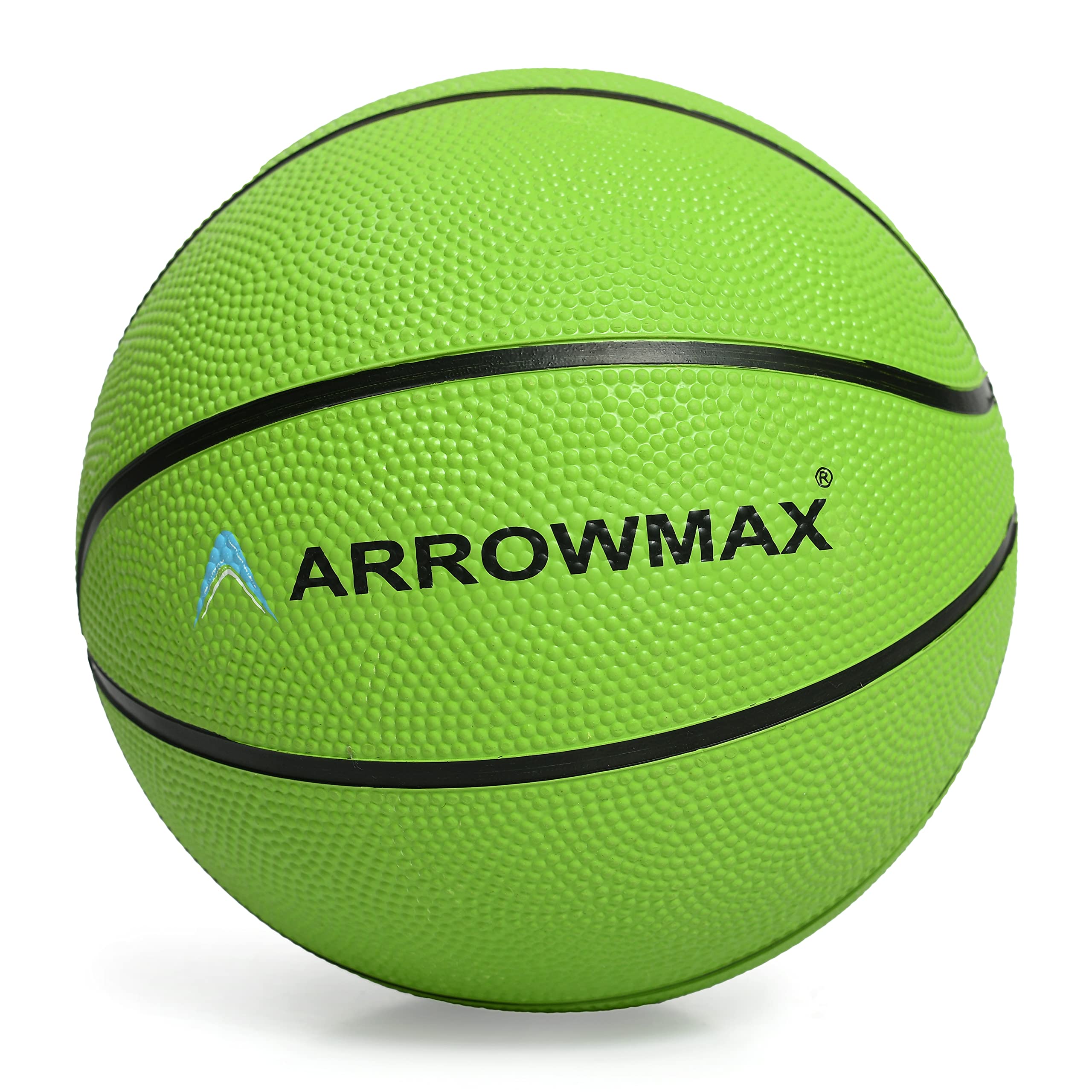 ArrowMax Basketball for Kids Junior Size 3, Premium Rubber Material for Children 2-7+ Years Old (Green)-image-27