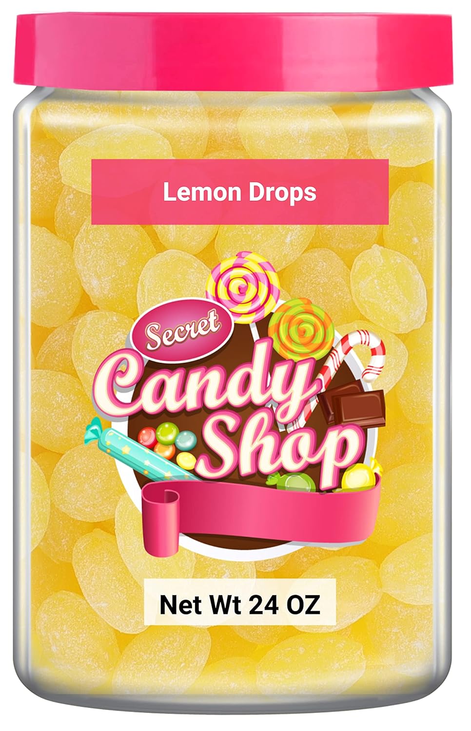 Candy Shop Premium Natural Drops Candy Fat Free Gluten