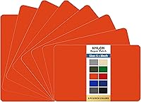 Vista 164 de KING MOUNTAIN Parche de reparación de lona de 9 x 11 pulgadas, 2 piezas, parche de tela impermeable autoadhesivo para sofás, tiendas de campaña