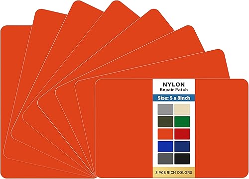 Vista 503 de KING MOUNTAIN Cinta de reparación de lona, parche para equipos para exteriores, 4 x 63 pulgadas, impermeable, autoadhesiva para reparar cubiertas