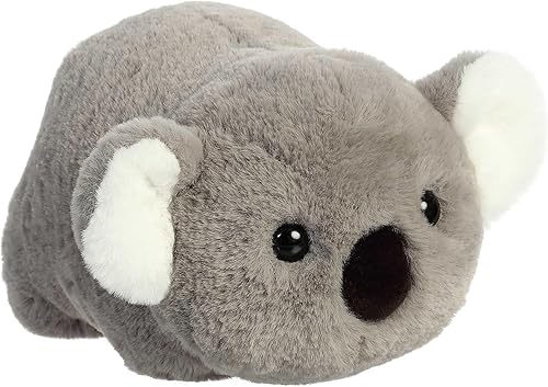 Aurora Adorable Spudsters Kira Koala Peluche - Abrazos reconfortantes - Compañeros juguetones - Gris 10 pulgadas