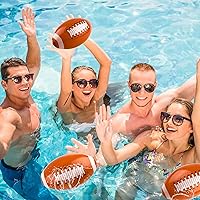 Vista 5 de Paquete de 30 pelotas inflables de fútbol de 16 pulgadas para inflar grandes pelotas de fútbol de playa inflables para verano, piscina, playa