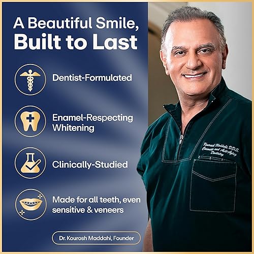 Miniatura 4 de Lumineux Tiras blanqueadoras dentales - 21 tratamientos (3 meses) - Sin peróxido - Esmalte seguro para dientes más blancos - Blanqueamiento sin